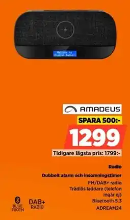 Power Amadeus radio erbjuda