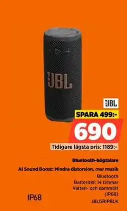 Power Jbl bluetooth-högtalare erbjuda
