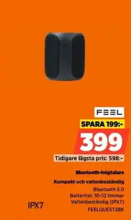 Power Feel bluetooth-högtalare erbjuda
