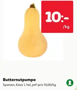 MatArket Butternutpumpa erbjuda