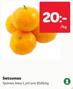 MatArket Satsumas erbjuda
