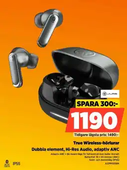 Power JLab True Wireless-hörlurar erbjuda