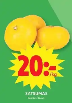 ICA Maxi Satsumas erbjuda