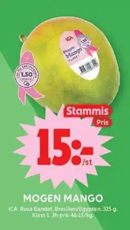 ICA Maxi Stammis Mogen Mango erbjuda