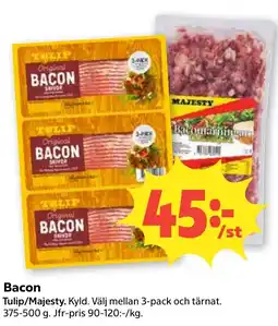 Coop Konsum Tulip bacon erbjuda