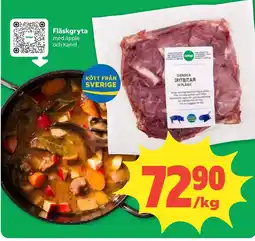 Coop Konsum Fläskgryta med äpple och kanel erbjuda