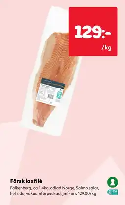 MatArket Färsk laxfilé erbjuda