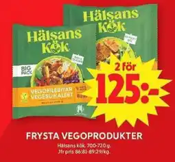 ICA Maxi Hälsans kök vegoprodukter erbjuda