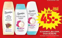 ICA Maxi Barnängen schampo, balsam, duschcreme erbjuda