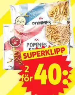 ICA Supermarket Ica pommes erbjuda