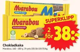 ICA Supermarket Marabou Chokladkaka erbjuda