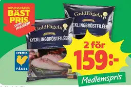 Coop Konsum GuldFågeln kycklingbröstfiléer erbjuda