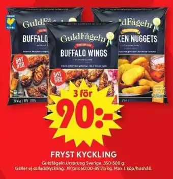 Guldfågeln Buffalo Wings