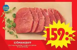 ICA Maxi Ica sjömansbiff erbjuda