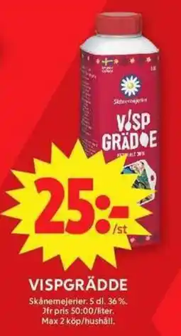 ICA Maxi Vispgrädde erbjuda