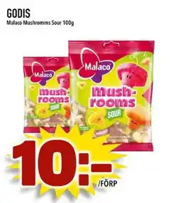 Din Mat Malaco Mushrooms Sour erbjuda