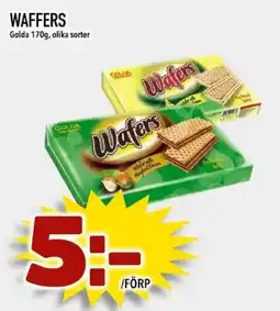 Din Mat Golda Wafers erbjuda