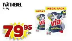 Din Mat Via tvättmedel erbjuda