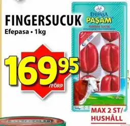 Matvärlden Tensta Efe pasa fingersucuk erbjuda