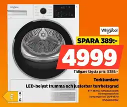 Power Whirlpool torktumlare erbjuda