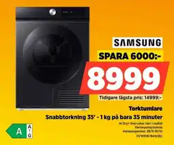 Power Samsung torktumlare erbjuda