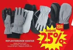 ICA Maxi mywear reflekterande vantar erbjuda