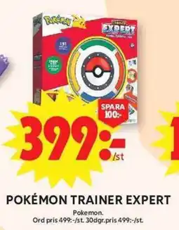 ICA Maxi Pokemon trainer expert erbjuda