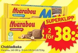 ICA Supermarket Marabou Chokladkaka erbjuda