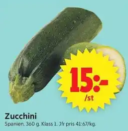ICA Supermarket Zucchini erbjuda
