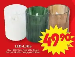ICA Maxi ICA LED-LJUS erbjuda