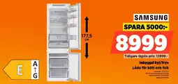 Power Samsung inbyggd kyl/frys erbjuda