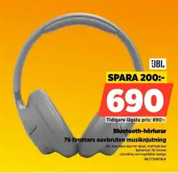 Power Jbl bluetooth-hörlurar erbjuda