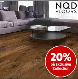 Bauhaus NQD floors exclusive collection erbjuda