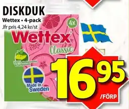 Matvärlden Tensta Wettex diskduk erbjuda