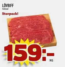 Din Mat Lövbill Storpack erbjuda