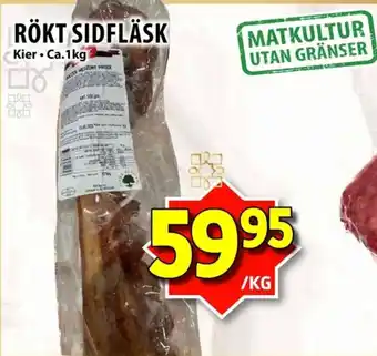 Rökt sidfläsk