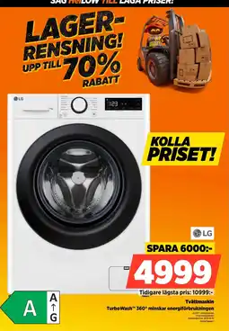 Power Lg tvättmaskin erbjuda