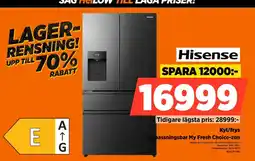 Power Hisense kyl/frys erbjuda