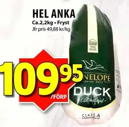 Matvärlden Tensta Nelope duck erbjuda