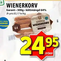 Matvärlden Tensta Garant wienerkorv erbjuda