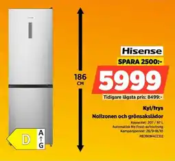 Power Hisense kyl/frys erbjuda