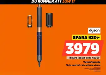 Power dyson varmluftsborste erbjuda