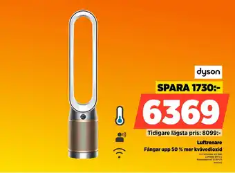 Power dyson luftrenare erbjuda