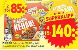 ICA Supermarket Kebab Schysst käk erbjuda
