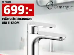 Bauhaus Camargue tvättställsblandare oni t1 krom erbjuda