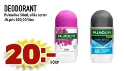 Din Mat Palmolive deodorant erbjuda
