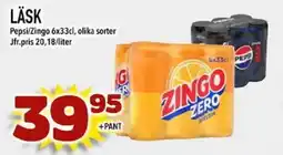 Din Mat Pepsi Zingo erbjuda