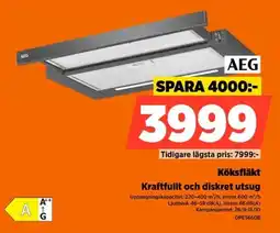 Power AEG köksfläkt erbjuda