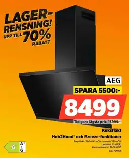 Power Aeg köksfläkt erbjuda