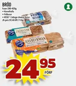 Din Mat Fazer bröd erbjuda